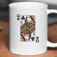 Queen Of Clubs Blackjack Playing Cards Coffee Mug