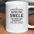 Mens Relative Gift Super Cool Uncle Grandpa Men Coffee Mug