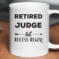 Retired Judge Best Law Coffee Cup Judges Coffee Mug