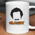 Ripple Junction Anchorman 2 Classy With Rons Hair Shape Coffee Mug