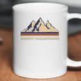 Rocky Mountains Retro Nature British Columbia Coffee Mug