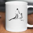 Salvador Dali Sketch Childhood With Father Riding A Bike 1971 Coffee Mug