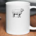 Sheep Simple Logo Coffee Mug