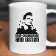 Sky Blue Stop Collaborate And Listen Men Coffee Mug