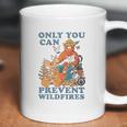 Smokey The Bear Only You Can Prevent Wild Fires Ringer Coffee Mug