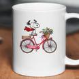 Snoopy And Bicycle Shirt Coffee Mug