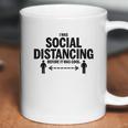 I Was Social Distancing Before It Was Cool Funny Missy Fit Ladies Coffee Mug