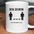 Social Distancing Dachshund Coffee Mug