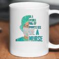 Social Distancing In A World Full Of Princesses Be A Nurse Coffee Mug