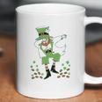 St Patricks Day Clovers Dabbing Leprechaun Youth Kids Coffee Mug