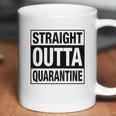 Straight Outta Social Distancing Fun Gift Coffee Mug