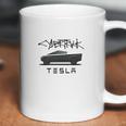 Tesla Cybertruck Truck And Logo Coffee Mug