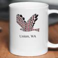 Union Wa Red Tail Hawk Native American Indian Coffee Mug