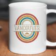 Vancouver British Columbia Canada Vintage Retro 80S Coffee Mug