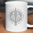 Viking Spear Odin Raven Knot Scandinavian Runes Coffee Mug