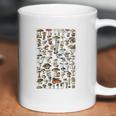 Vintage Mushrooms Chart Illustration Shroom Morel Hunter Coffee Mug