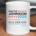 Vote The Rock 2020 President Dwayne Johnson Election Black T-Shirt Coffee Mug