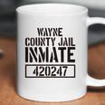 Wayne County Jail Inmate Prison Halloween Costume Coffee Mug