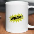 Wham With Starburst Comic Hero Baseball Cap Coffee Mug