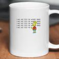 I Will Not Feed The Whores Drugs Bart Simpson Coffee Mug