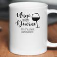 Wine With Dewine Wine Ohio Tumbler Coffee Mug