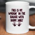 This Is My Working In The Garage With Daddy Baby One Piece Coffee Mug