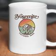 Yosemite National Park Vintage Style Retro 80S Coffee Mug