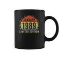 33 Years Old 33Th Birthday Gifts Vintage January 1989 Ver2 Coffee Mug