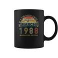 33 Years Old Vintage March 1988 33Rd Birthday Awesome Coffee Mug