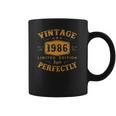 35 Years Old Birthday Gifts Vintage 1986 35Th Birthday Gifts Coffee Mug