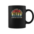 44Th Birthday 44 Years Old Bday Retro Vintage Since 1977 Ver2 Coffee Mug