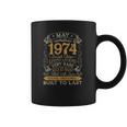 47Th Birthday Gift 47 Years Old Retro Vintage May 1974 Ver2 Coffee Mug