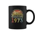 49 Years Old 49Th Birthday Gifts Awesome Since January 1973 Gift Coffee Mug