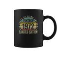 50 Year Old Gifts Vintage 1972 50Th Birthday Coffee Mug