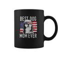 American Flag Best Dog Mom Ever Coffee Mug