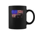 American Us Flag Jeep Coffee Mug