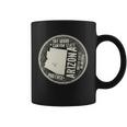 Arizona Grand Canyon State Retro Circle Coffee Mug