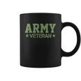 Army Veteran Distress Logo Graphic Design Printed Casual Daily Basic Coffee Mug