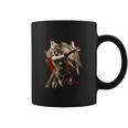 Assassins Creed Odyssey Kassandra Paint Swipe Portrait Coffee Mug