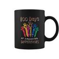 Autism Awareness Embrace Differences 100 Days Of School Iep Coffee Mug