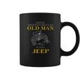 Awesome Never Underestimate An Old Man With A Jeep Enjoyable Gift 2022 Coffee Mug