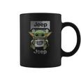 Baby Yoda Hug Jeep Coffee Mug