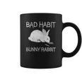 Bad Habit Bunny Rabbit Cocaine Coffee Mug