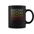 Becky Vintage Style Coffee Mug