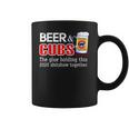 Beer And Cubs The Glue Holding This 2020 Shitshow Together Shirt Coffee Mug