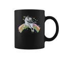 Betty Boop Cartoon Unicorn And Rainbows Coffee Mug