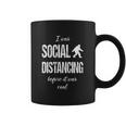 Bigfoot I Was Social Distancing Before It Was Cool Coffee Mug