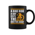 A Bike Ride A Day Keeps The Doctor Away Coffee Mug