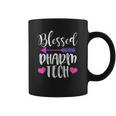 Blessed Pharm Tech Cute Pharmacy Technician Gift Coffee Mug