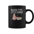 Blood Type Little Debbie Christmas Cake Funny Gift Coffee Mug